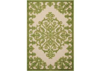 Image for Nourison Aloha ALH12 Green 3'x4' Indoor-outdoor Area Rug
