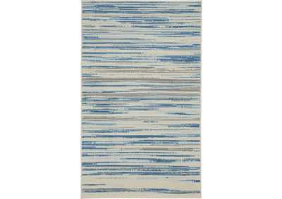 Image for Nourison Jubilant 3'x5' Blue Area Rug