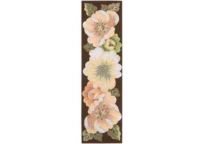 Image for Nourison Fantasy FA06 Multicolor 8' Runner Hallway Rug