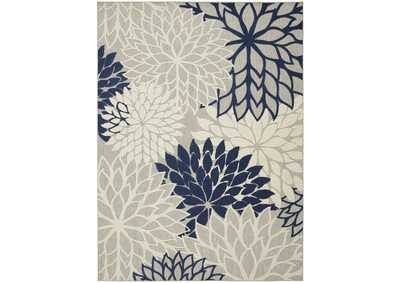 Image for Nourison Aloha 10'x13' Ivory Navy Area Rug