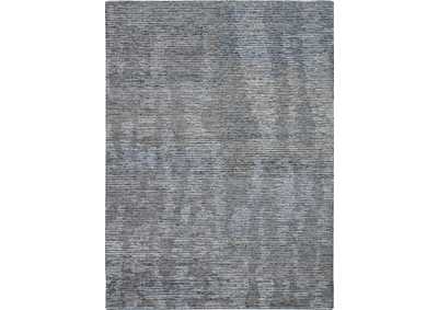 Image for Nourison Ellora ELL03 Slate Grey 5'x8' Modern Area Rug