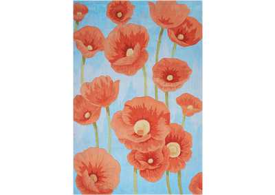 Image for Nourison Contour CON79 Blue 4'x6' Area Rug