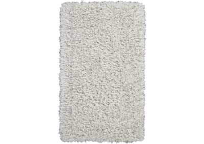 Image for Nourison Luxe Shag 2' X 4' Grey Plush Area Rug