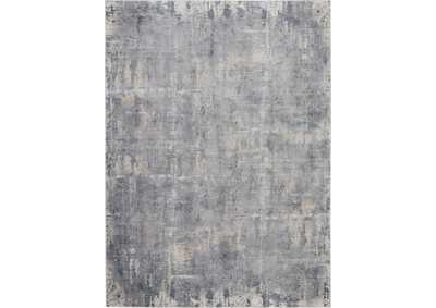 Image for Nourison Rustic Textures RUS06 Grey and Beige 8'x11' Oversized Rug