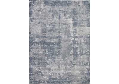 Image for Nourison Rustic Textures RUS05 Grey 8'x11' Oversized Rug
