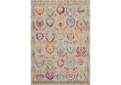 Image for Nourison Vintage Kashan VKA04 Ivory Multicolor 5'x8' Persian Area Rug
