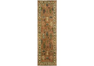 Image for Nourison Tahoe TA05 Brown 8' Runner Hallway Rug