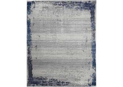 Image for Nourison Etchings 8' x 10' Grey/Navy Artistic Area Rug