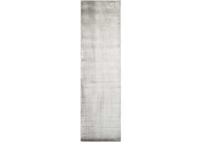 Image for Nourison Starlight STA06 Grey 8' Runner Hallway Rug