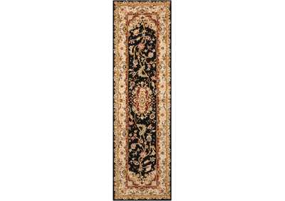 Image for Nourison 2000 2028 Black 8' Runner Area Rug