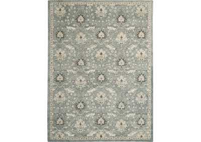 Image for Nourison Jazmine JAZ02 Seafoam Green 9'x12' Oversized Wool Rug