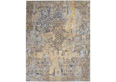 Image for Nourison Majestic 8'x10' Beige and Blue Vintage Area Rug