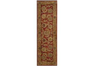 Image for Nourison Jaipur JA17 Red Multicolor 8' Runner Hallway Rug