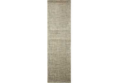 Image for Nourison Starlight STA02 Grey 8' Runner Hallway Rug