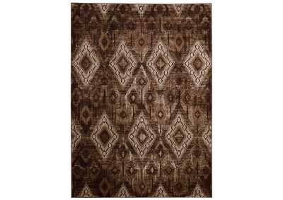 Image for Nourison Karma KRM02 Brown 8'x11' Oversized Rug