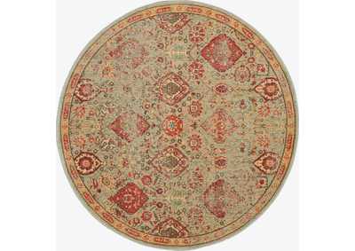 Image for Nourison Somerset ST90 Light Green 6' Round Oriental Area Rug