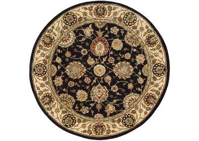 Image for Nourison 2000 2204 Navy Blue 4' Round Area Rug