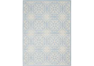 Image for Nourison Jubilant JUB06 Light Blue 4'x6' Beach Area Rug