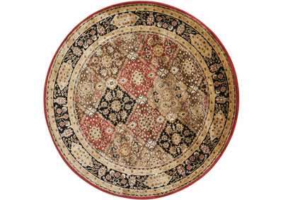 Image for Nourison Delano DEL03 Multicolor 5' Round Area Rug