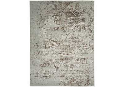 Image for Nourison Euphoria EUP03 Grey 9'x12' Oversized Rug