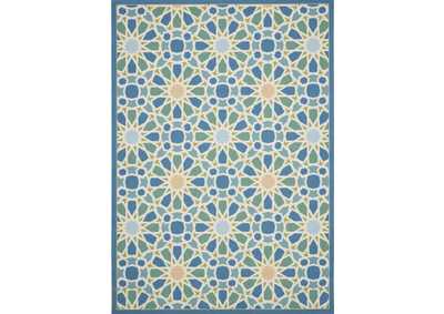 Image for Waverly Sun N Shade SND29 Blue 4'x6' Area Rug