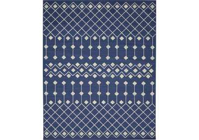 Image for Nourison Grafix 8'x10' Navy Area Rug