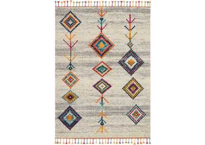 Image for Nourison Nomad NMD04 Grey Multicolor 4'x6' Scandinavian Area Rug
