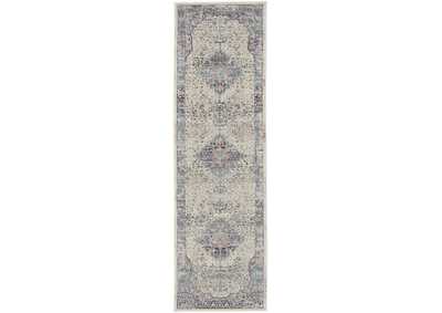 Image for Nourison Vintage Kashan 6' Runner Area Rug