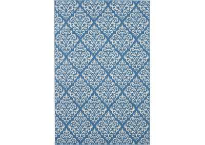 Image for Nourison Grafix GRF06 Blue 6'x9' Area Rug