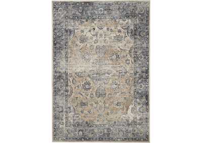 Image for Malta by kathy ireland Home MAI13 Blue/Ivory 5'x8' Area Rug