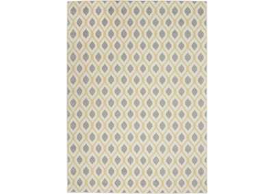 Image for Nourison Grafix GRF22 Grey and White 5'x7' Area Rug