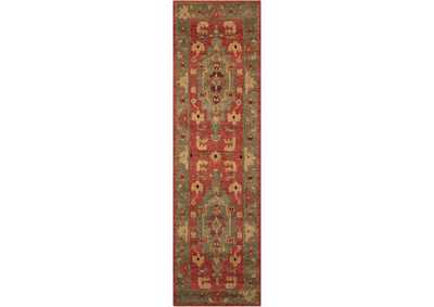Image for Nourison Tahoe TA01 Brown 8' Runner Hallway Rug