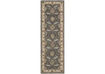 Image for Nourison India House 8' Runner Blue Area Rug