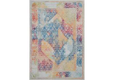 Image for Nourison Ankara Global ANR04 Multicolor 4'x6' Boho Area Rug