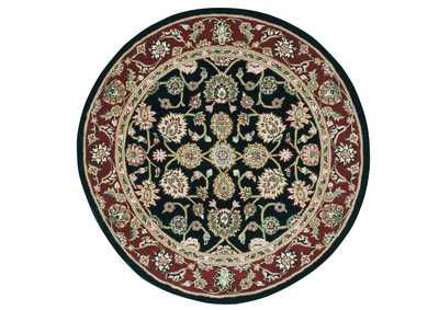 Image for Nourison 2000 2017 Black 4' Round Area Rug