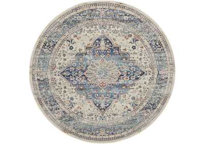 Image for Nourison Vintage Kashan 6' Round Area Rug