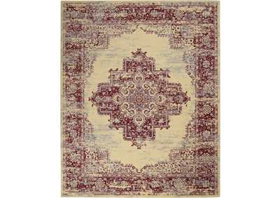 Image for Nourison Grafix GRF14 Red and White 8'x10' Large Rug