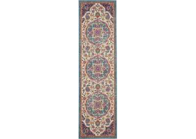 Image for Nourison Passion Bohemian Ivory Multi Colored Area Rug