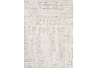 Image for Nourison Ellora ELL01 Grey and White 6'x8' Modern Area Rug