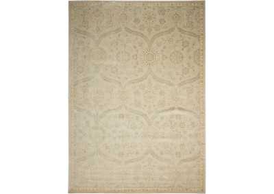 Image for Nourison Luminance LUM04 Beige and Green 9'x13' Rug