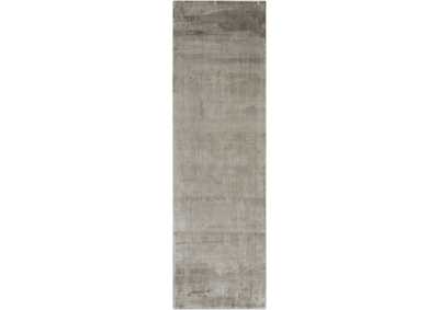 Image for Calvin Klein Home Lunar LUN1 Grey 8' Runner Hallway Rug