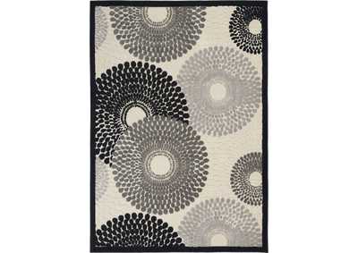 Image for Nourison Graphic Illusions GIL04 Grey 5'x8' Area Rug