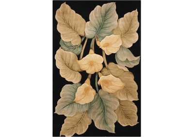 Image for Nourison Tropics TS08 Black 8'x10' Rug