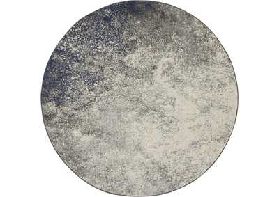 Image for Nourison Passion 5' Round Charcoal and Ivory Area Rug