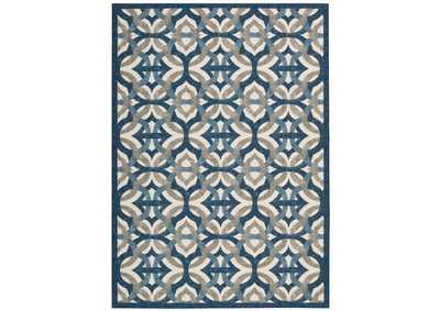 Image for Waverly Sun N Shade SND30 Blue 5'x8' Area Rug
