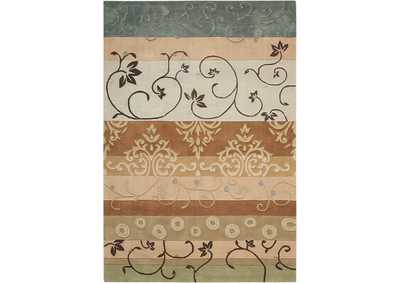 Image for Nourison Contour CON10 Green 8'x11' Rug