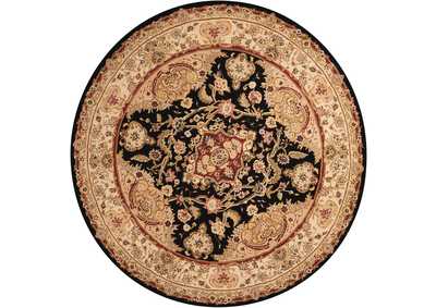 Image for Nourison 2000 2028 Black 6' Round Area Rug