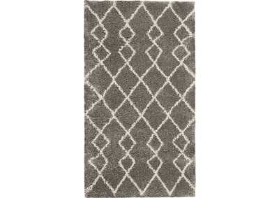 Image for Nourison Martil 2'x4' Grey Tribal Moroccan Shag Rug