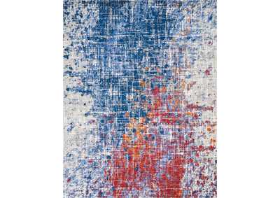 Image for Nourison Twilight TWI25 Red and Blue 12'x15' Oversized Rug