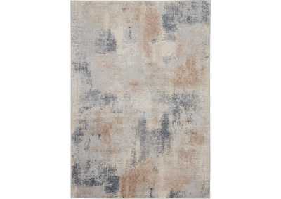 Image for Nourison Rustic Textures RUS02 Beige and Grey 4'x6' Rustic Area Rug